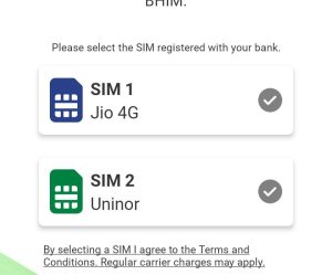 Choose sim