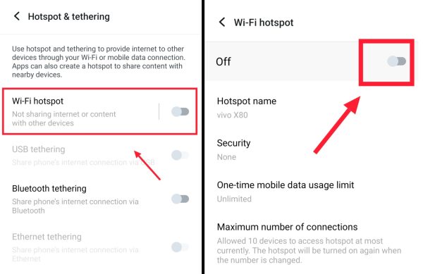 Wifi hotspots 